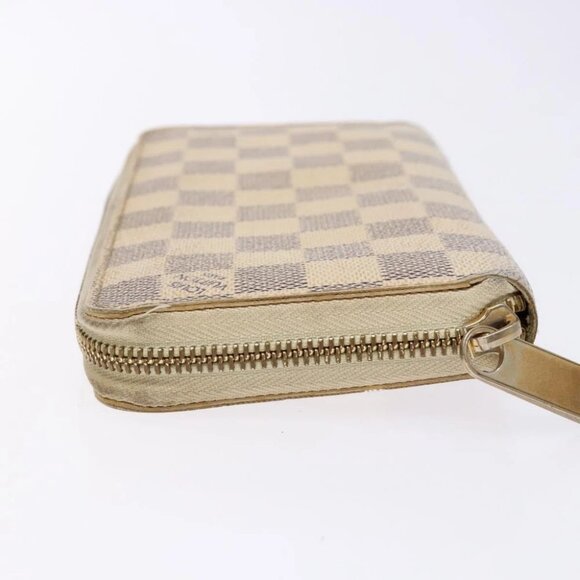 LOUIS VUITTON Damier Azur Zippy Wallet Long Wallet N60019 LV Auth 130796 - Picture 5 of 14